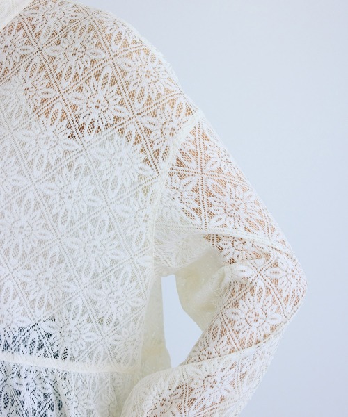 ROPE' PICNIC（ロペピクニック）の「レースペプラムシャツブラウス（シャツ/ブラウス・レディース・キナリ・FREE）」の22枚目の写真