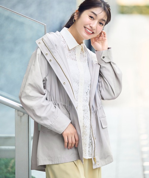 ROPE' PICNIC（ロペピクニック）の「レースペプラムシャツブラウス（シャツ/ブラウス・レディース・キナリ・FREE）」の3枚目の写真