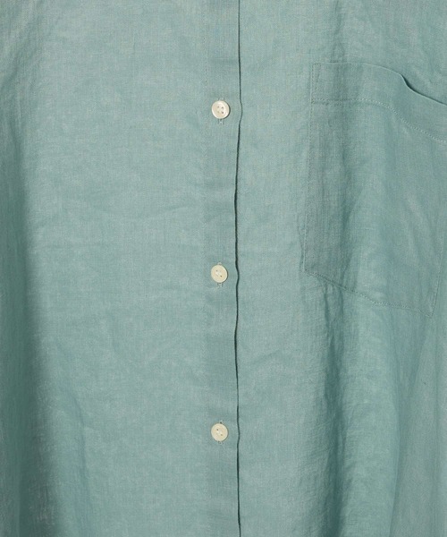 BARNYARDSTORM（バンヤードストーム）の「【『BABALOG』YouTubeご紹介アイテム】BARNYARDSTORM / リネンワイドシャツ / ハンドウォッシャブル【WEB限定サイズL】（シャツ/ブラウス・レディース・イエロー/セージグリーン/ベージュ/ホワイト・L/M/S）」の11枚目の写真