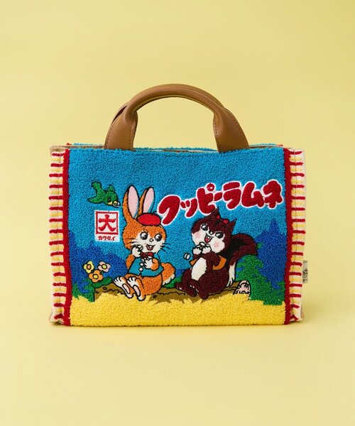 クッピーラムネ×ear】コラボコットントートバッグSサイズ（トート