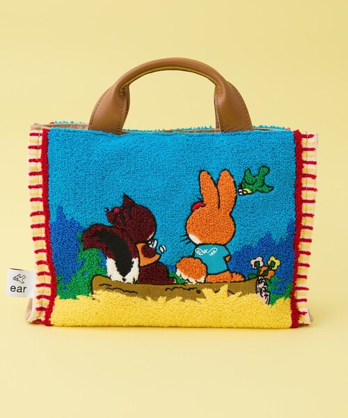 クッピーラムネ×ear】コラボコットントートバッグSサイズ(トート クッピーラムネ×ear】コラボコットントートバッグSサイズ(トート