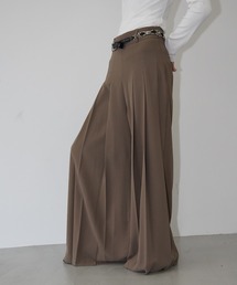 chuclla（チュクラ）の「フロントタックワイドパンツ chw26s122（スラックス）」