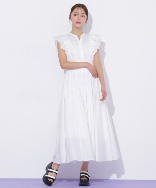 JILL by JILL STUART（ジルバイジルスチュアート）の「ダブルリボンサンダル（サンダル・レディース・ブラック/ホワイト・LARGE/MEDIUM/SMALL）」の21枚目の写真