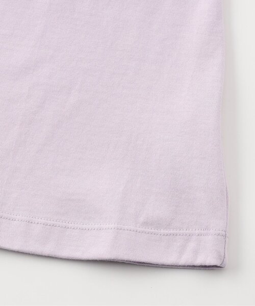 Seraph(セラフ)の「スカラップフリルTシャツ(Tシャツ/カットソー・キッズ・ブラック/ラベンダー/オフホワイト・80/90/100/110/120/130/140)」の15枚目の写真