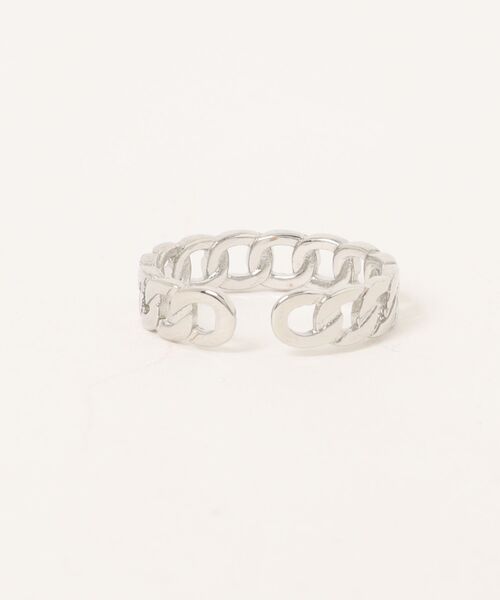 ARCHIVER（アーカイバ）の「【sterling silver】フリーサイズ 喜平チェーンリング（リング・メンズ・シルバー・FREE）」の2枚目の写真