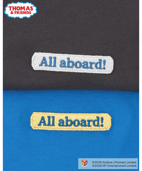 minimal(ミニマル)の「【きかんしゃトーマス】集合バックプリント(Tシャツ/カットソー・キッズ・ブルー/ブラック・90cm/120cm/110cm/100cm)」の5枚目の写真