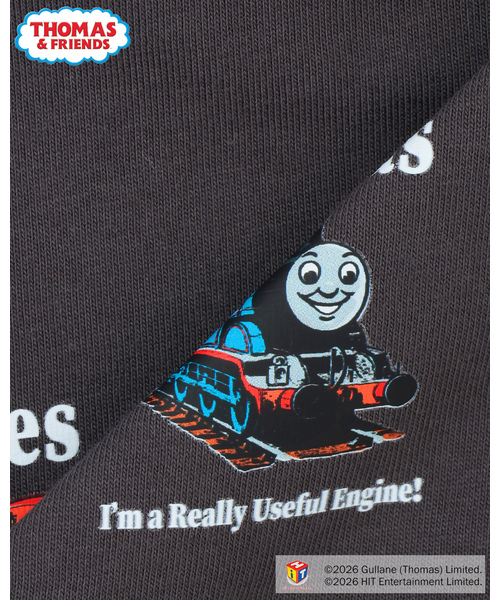 minimal(ミニマル)の「【きかんしゃトーマス】集合バックプリント(Tシャツ/カットソー・キッズ・ブルー/ブラック・90cm/120cm/110cm/100cm)」の8枚目の写真