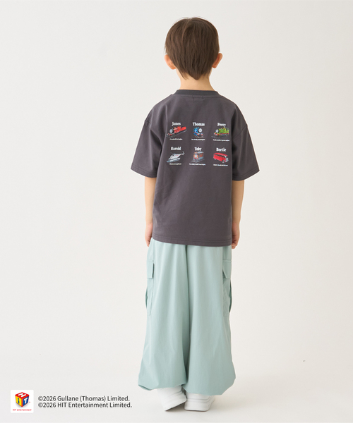 minimal(ミニマル)の「【きかんしゃトーマス】集合バックプリント(Tシャツ/カットソー・キッズ・ブルー/ブラック・90cm/120cm/110cm/100cm)」の18枚目の写真
