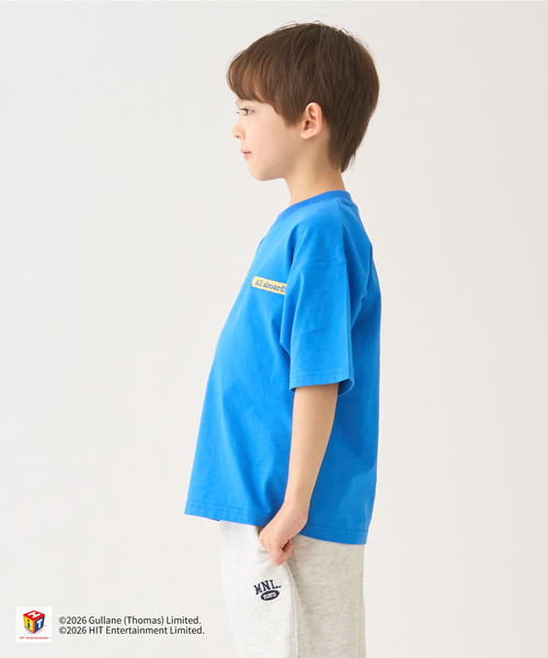 minimal(ミニマル)の「【きかんしゃトーマス】集合バックプリント(Tシャツ/カットソー・キッズ・ブルー/ブラック・90cm/120cm/110cm/100cm)」の19枚目の写真