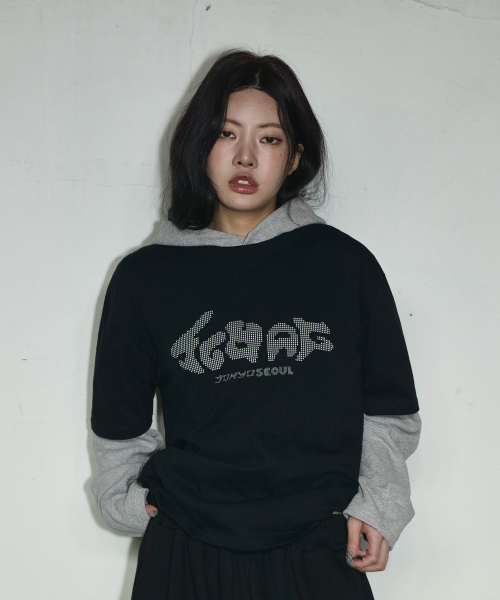 SCALLYWAG（スカリーワグ）の「SCWAG Star Dot Crop T-shirt[Black]（Tシャツ/カットソー・レディース・その他・FREE）」の2枚目の写真