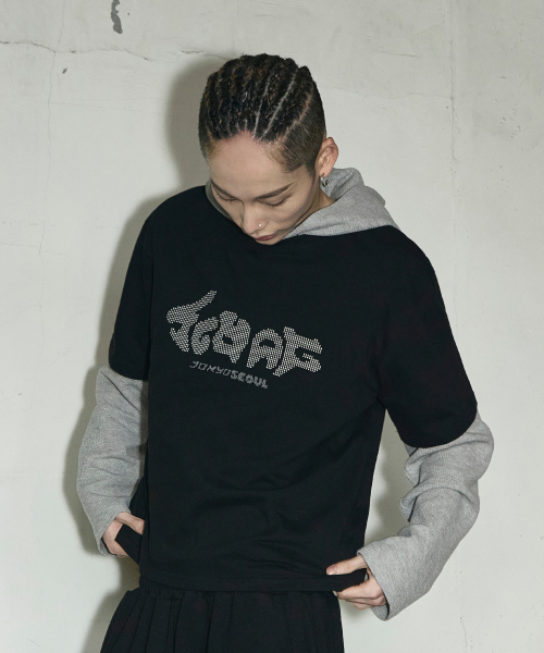 SCALLYWAG（スカリーワグ）の「SCWAG Star Dot Crop T-shirt[Black]（Tシャツ/カットソー・レディース・その他・FREE）」の8枚目の写真