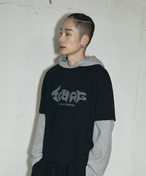 SCALLYWAG（スカリーワグ）の「SCWAG Star Dot Crop T-shirt[Black]（Tシャツ/カットソー・レディース・その他・FREE）」の10枚目の写真