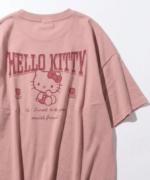 sanrio(サンリオ)の「2026SS sanrio/サンリオ オーバーサイズ ワンポイント刺繍 バックプリント リンガー半袖Tシャツ(Tシャツ/カットソー・レディース・イエロー/スミクロ/ホワイト/アッシュグレー/グレー系その他2/ピンク/ネイビー/ブラック系その他3/ブラック系その他/ピンク系その他/グレー系その他/グレー系その他3・L/M)」の11枚目の写真