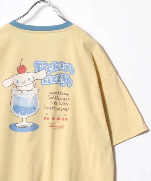 sanrio(サンリオ)の「2026SS sanrio/サンリオ オーバーサイズ ワンポイント刺繍 バックプリント リンガー半袖Tシャツ(Tシャツ/カットソー・レディース・イエロー/スミクロ/ホワイト/アッシュグレー/グレー系その他2/ピンク/ネイビー/ブラック系その他3/ブラック系その他/ピンク系その他/グレー系その他/グレー系その他3・L/M)」の10枚目の写真