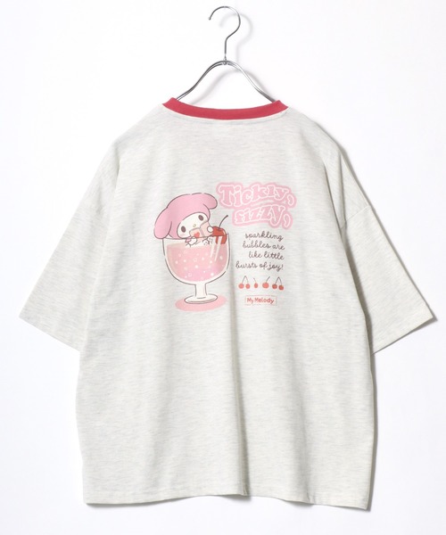 sanrio(サンリオ)の「2026SS sanrio/サンリオ オーバーサイズ ワンポイント刺繍 バックプリント リンガー半袖Tシャツ(Tシャツ/カットソー・レディース・イエロー/スミクロ/ホワイト/アッシュグレー/グレー系その他2/ピンク/ネイビー/ブラック系その他3/ブラック系その他/ピンク系その他/グレー系その他/グレー系その他3・L/M)」の14枚目の写真