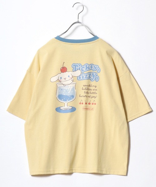 sanrio(サンリオ)の「2026SS sanrio/サンリオ オーバーサイズ ワンポイント刺繍 バックプリント リンガー半袖Tシャツ(Tシャツ/カットソー・レディース・イエロー/スミクロ/ホワイト/アッシュグレー/グレー系その他2/ピンク/ネイビー/ブラック系その他3/ブラック系その他/ピンク系その他/グレー系その他/グレー系その他3・L/M)」の20枚目の写真