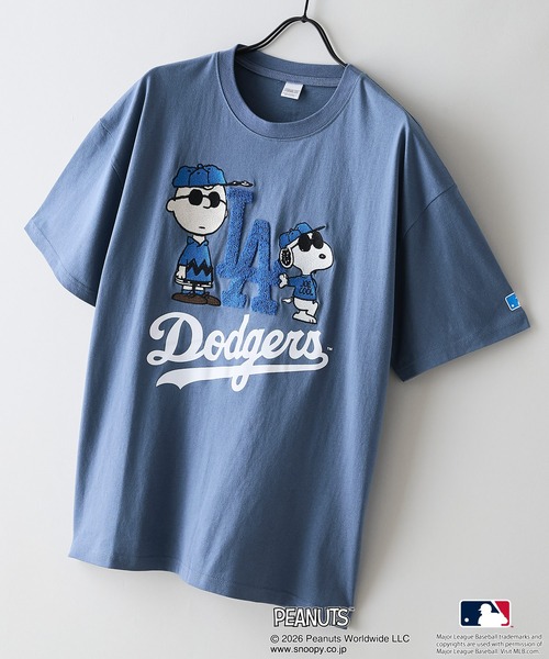 PEANUTS(ピーナッツ)の「【PEANUTS×MLB】【レジャー・フェスに】MLB×スヌーピー 刺繍Tシャツ 厚手コットン100% 透けない・丈夫 ストリートスタイル(Tシャツ/カットソー・メンズ・ブラック系その他3/ホワイト系その他2/ブラック系その他/ブルー系その他2/ベージュ系その他/ホワイト系その他/ホワイト系その他3/ホワイト系その他5/ブルー系その他4/ホワイト系その他4/ブラック系その他5/ベージュ系その他6/ブラック系その他6・X-LARGE/MEDIUM/LARGE)」の13枚目の写真