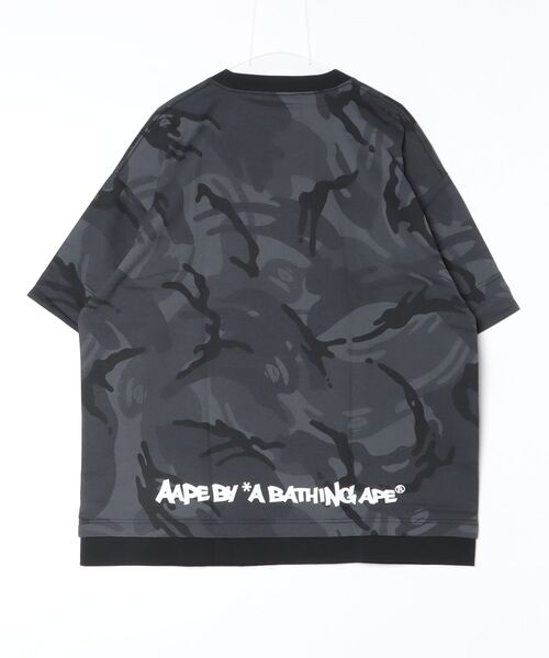 AAPE BY A BATHING APE（エーエイプバイアベイシングエイプ）の「AAPE FANCY MAIN TEE（Tシャツ/カットソー・メンズ・ブラック系その他・SMALL/MEDIUM/LARGE/X-LARGE/XX-LARGE）」の6枚目の写真