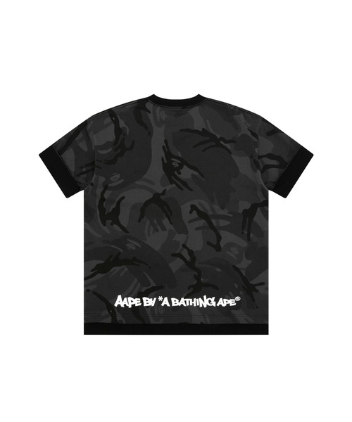 AAPE BY A BATHING APE（エーエイプバイアベイシングエイプ）の「AAPE FANCY MAIN TEE（Tシャツ/カットソー・メンズ・ブラック系その他・SMALL/MEDIUM/LARGE/X-LARGE/XX-LARGE）」の2枚目の写真