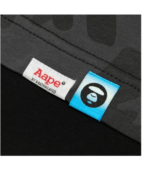 AAPE BY A BATHING APE（エーエイプバイアベイシングエイプ）の「AAPE FANCY MAIN TEE（Tシャツ/カットソー・メンズ・ブラック系その他・SMALL/MEDIUM/LARGE/X-LARGE/XX-LARGE）」の4枚目の写真