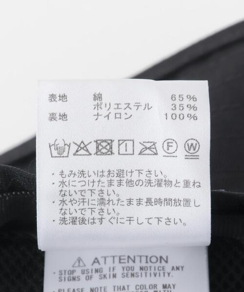 THE NORTH FACE PURPLE LABEL（ザ ノースフェイス パープルレーベル）の「THE NORTH FACE PURPLE LABEL　CHINO FIELD HAT（ハット・メンズ・ブラック/ダークグレー/ライトグレー/ライトカーキ・ONE）」の16枚目の写真