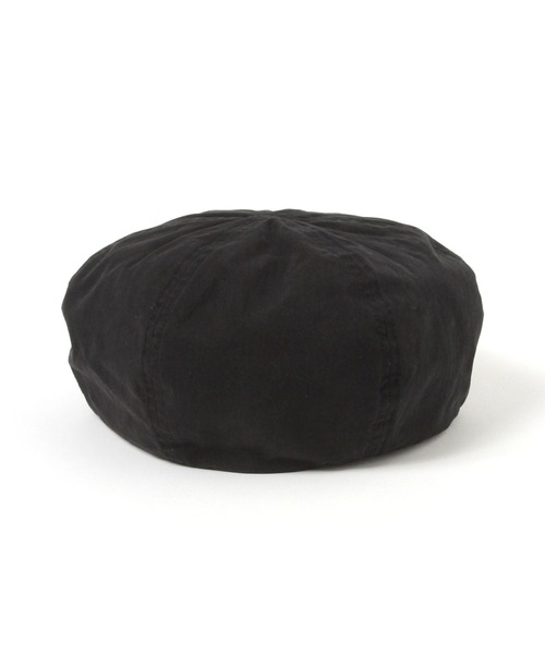 studio CLIP（スタディオクリップ）の「【抗菌防臭】6パネルベレー帽（ハンチング/ベレー帽・レディース・ブラック/ベージュ・FREE）」の4枚目の写真