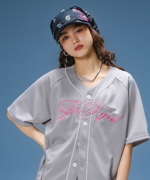 X-girl(エックスガール)の「SCRIPT LOGO BANDANA CAP(キャップ・レディース・マルチ/ブラック・ONE SIZE)」の11枚目の写真