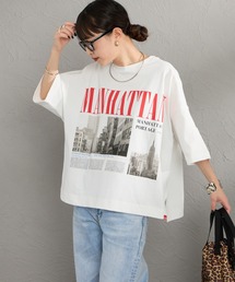 Manhattan Portage | [MANHATTAN PORTAGE/マンハッタンポーテージ] 別注 ショート丈 フォトプリントTシャツ(Tシャツ/カットソー)