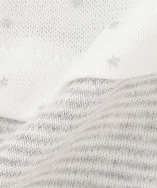 Sophie la girafe（ソフィーラジラフ）の「スターダストショートオール【日本製】（ロンパース・キッズ・オフホワイト・80ｃｍ/70cm）」の6枚目の写真