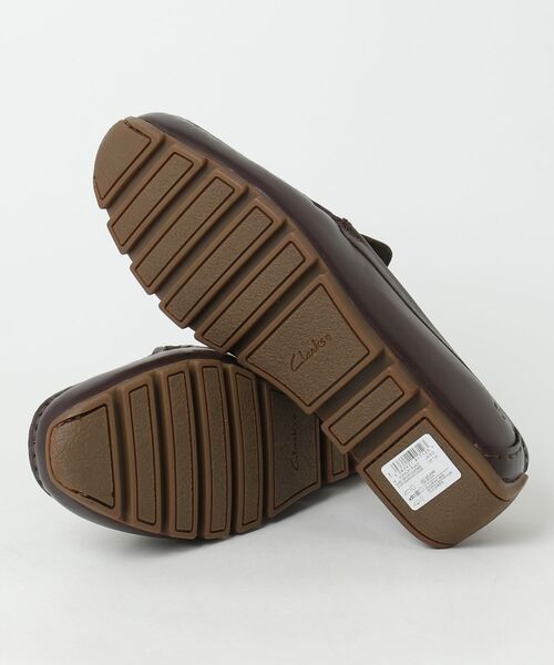 Clarks（クラークス）の「クラークス Corsley Plain コスレイプレイン（スリッポン・メンズ・ダークブラウン/ブラック・65/90/85/80/75/70/60）」の4枚目の写真