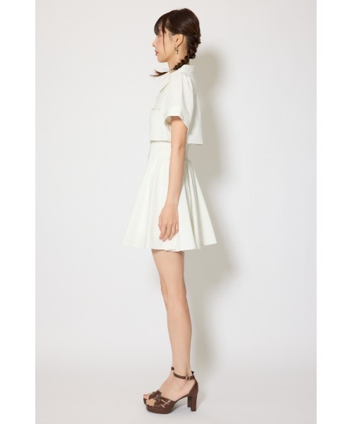 rienda(リエンダ)の「【伝説のバズりワンピ】バストフレアミニワンピース 春服 夏服(ワンピース・レディース・ホワイト系その他/ピンク/ブラック/ライトブルー・SMALL/MEDIUM)」の11枚目の写真