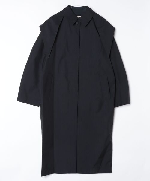 TODAYFUL(トゥデイフル)の「Soutiencollar Waterproof Coat 12610004(ダッフルコート・レディース・ブラック/ベージュ・36/38)」の2枚目の写真