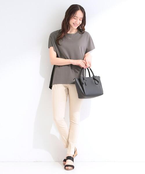 SHOO・LA・RUE(シューラルー)の「【ストレッチ/S-LL/洗濯機可】見た目スッキリ レギンスパンツ(その他パンツ・レディース・ブラック/ベージュ・10/04/03/02/01)」の12枚目の写真