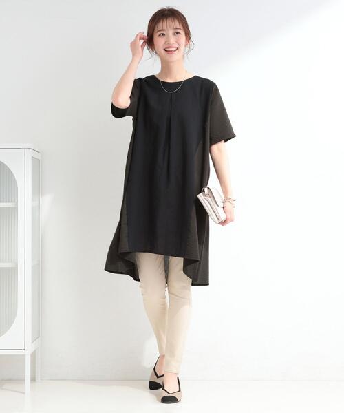 SHOO・LA・RUE(シューラルー)の「【ストレッチ/S-LL/洗濯機可】見た目スッキリ レギンスパンツ(その他パンツ・レディース・ブラック/ベージュ・10/04/03/02/01)」の13枚目の写真
