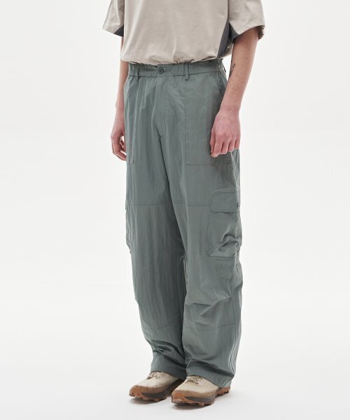 NOUN(ノウン)の「round cargo pants (blue grey)(その他パンツ・メンズ・その他・O)」の1枚目の写真