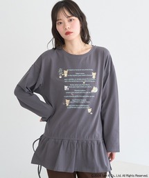 Tシャツ(長袖/七分) earth music&amp;ecology earth music&ecology｜earth music&ecologyロゴTシャツ | Rakuten