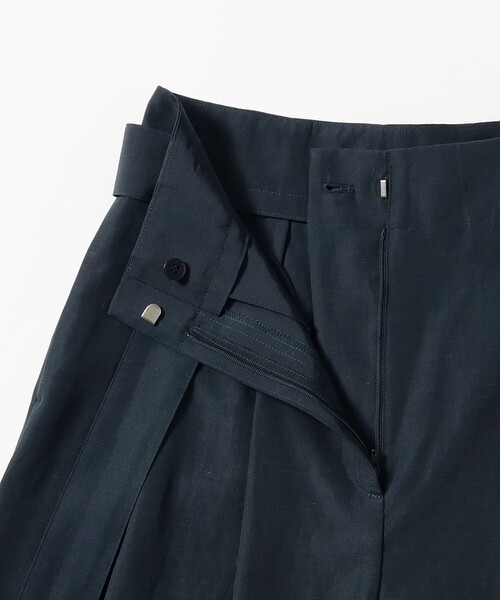Demi-Luxe BEAMS(デミルクス ビームス)の「ハイウエスト 2タック パンツ(その他パンツ・レディース・ブラウン/ネイビー・36/38)」の20枚目の写真