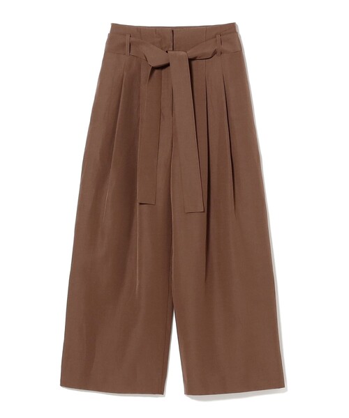 Demi-Luxe BEAMS(デミルクス ビームス)の「ハイウエスト 2タック パンツ(その他パンツ・レディース・ブラウン/ネイビー・36/38)」の15枚目の写真