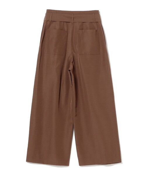 Demi-Luxe BEAMS(デミルクス ビームス)の「ハイウエスト 2タック パンツ(その他パンツ・レディース・ブラウン/ネイビー・36/38)」の13枚目の写真