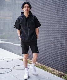 セール】Overdyed Double Zip-up Parker/オーバーダイダブルジップ