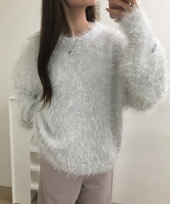 セール】ラメシャギーベスト 284592（ニット/セーター）｜LOWRYS FARM