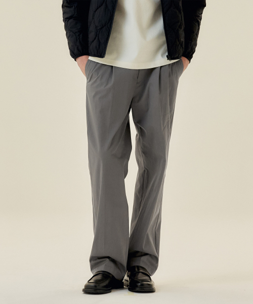 MINDBRIDGE(マインドブリッジ)の「ワイドワンタックアジャストパンツ(スラックス・メンズ・カーキ・29/30/32/34/36)」の3枚目の写真