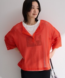 Green　Parks | 前後2wayコットンメッシュプルオーバー(Tシャツ/カットソー)