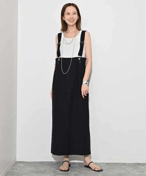 SLOBE IENA（スローブイエナ）の「《追加3》basic タンクトップ（Tシャツ/カットソー・レディース・ブラウン/ホワイト/ベージュ・FREE）」の20枚目の写真