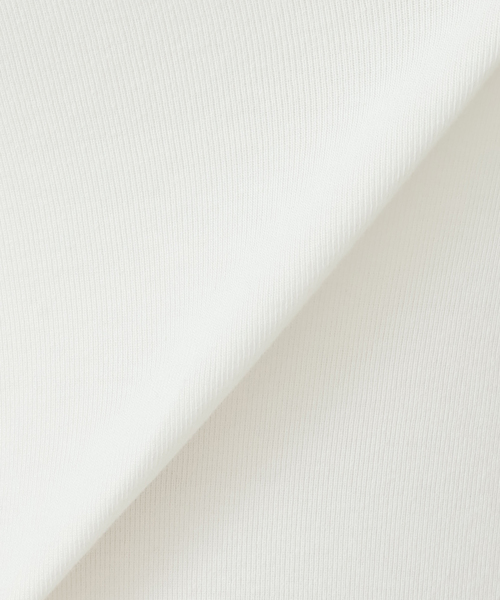 SLOBE IENA（スローブイエナ）の「《追加3》basic タンクトップ（Tシャツ/カットソー・レディース・ブラウン/ホワイト/ベージュ・FREE）」の11枚目の写真