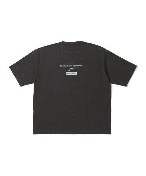 j.n.r.d(ジェー・エヌ・アール・ディー)の「2ポイントエアリートップス(Tシャツ/カットソー・メンズ・チャコールグレー/ホワイト/ネイビー・L/LL/M)」の4枚目の写真