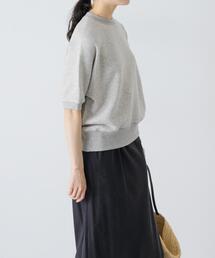 かぐれ（カグレ）の「コットンリヨセル半袖スウェット（スウェット）」