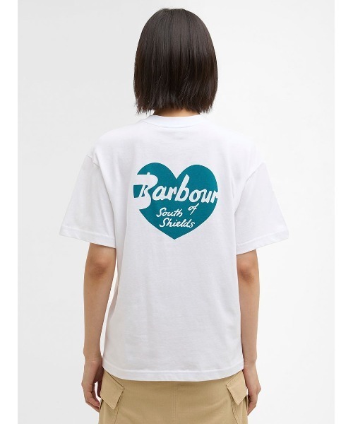 Barbour(バブアー)の「Gwen Tシャツ(レディース)(Tシャツ/カットソー・レディース・ブラック/ホワイト/ピンク/ライトブルー・SMALL/MEDIUM)」の7枚目の写真