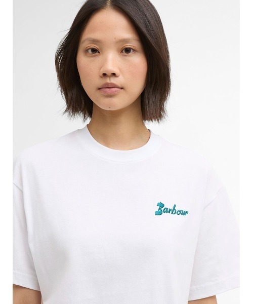 Barbour(バブアー)の「Gwen Tシャツ(レディース)(Tシャツ/カットソー・レディース・ブラック/ホワイト/ピンク/ライトブルー・SMALL/MEDIUM)」の8枚目の写真