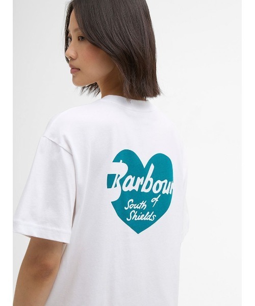 Barbour(バブアー)の「Gwen Tシャツ(レディース)(Tシャツ/カットソー・レディース・ブラック/ホワイト/ピンク/ライトブルー・SMALL/MEDIUM)」の9枚目の写真